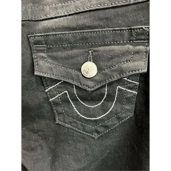 True Religion NWT Becca Mid Rise Bootcut Women Jeans size 24 - Picture 10 of 11